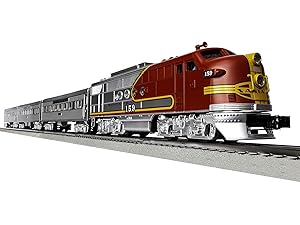 Lionel Santa Fe Super Chief Electric O Gauge Model Train Set w/ Remote and Bluetooth Capability