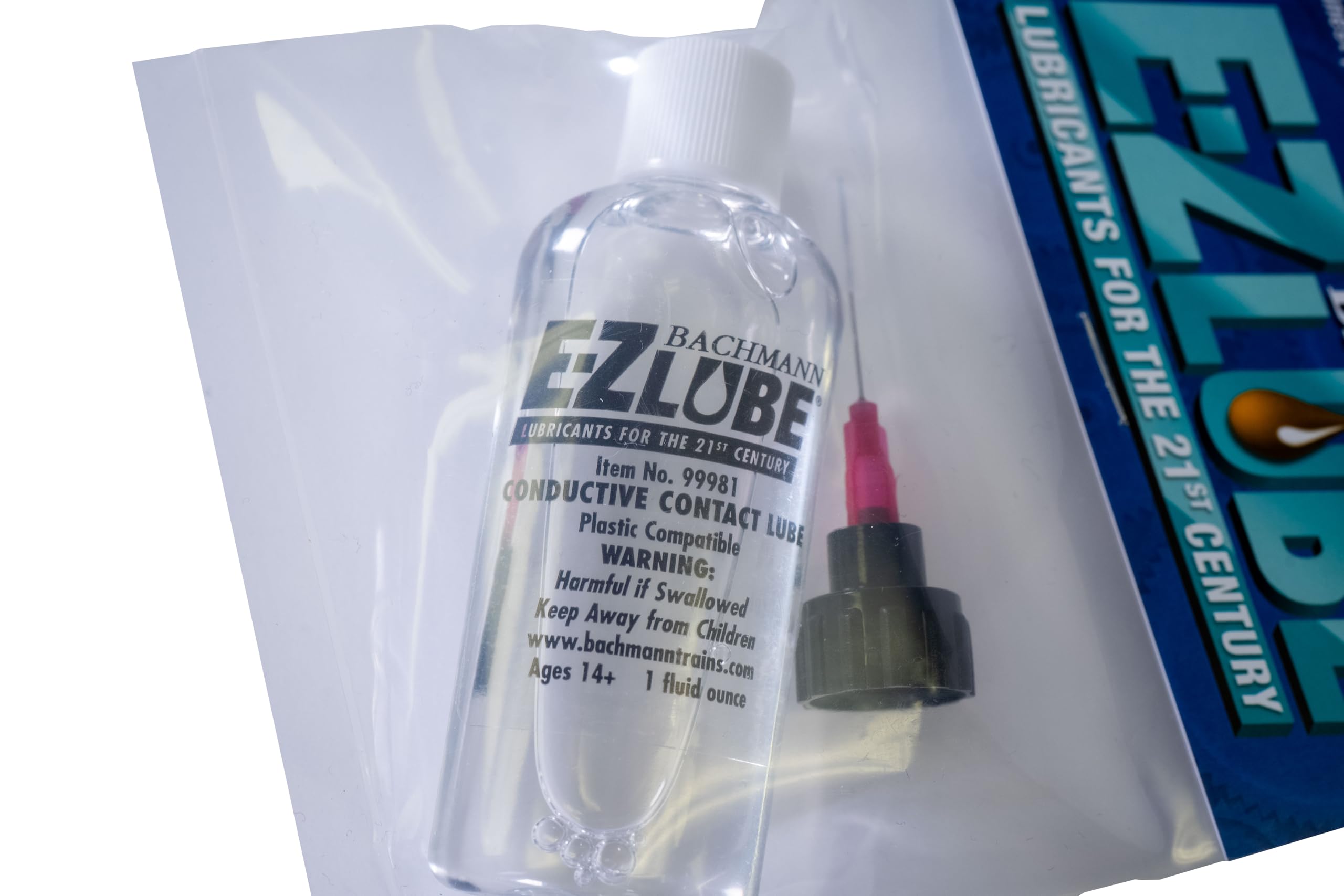 Bachmann Trains - E-Z LUBE - CONDUCTIVE CONTACT LUBE (1 fluid ounce) - For Use With All Scales