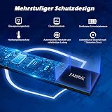 Zanmuk Electric Candle Lighter USB Rechargeable Plasma Arc Lighter Black view 5