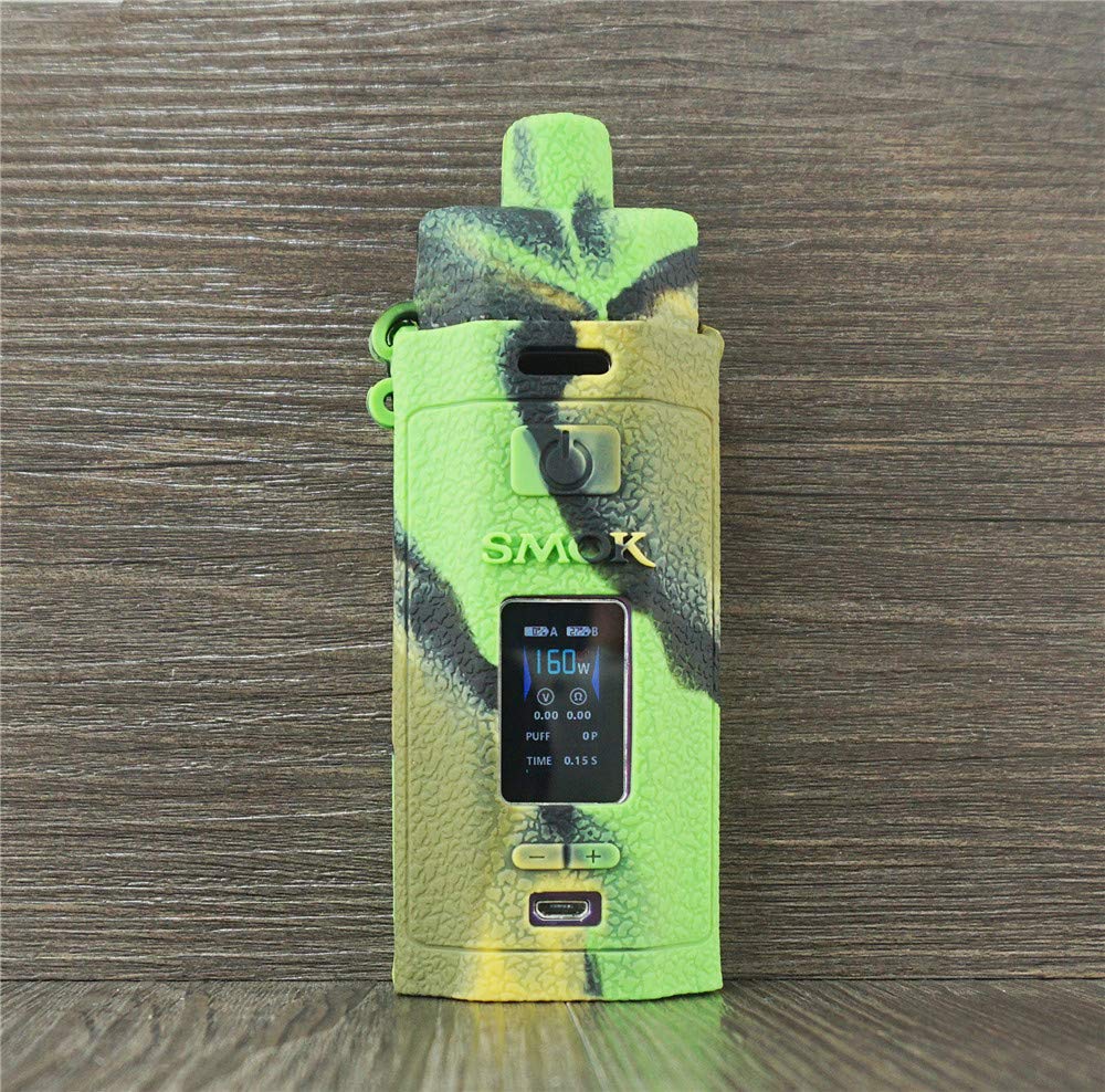 ORIN Smok RPM160 Protective Case, Texture Silicone Case for Smok RPM160 / RPM 160 AntiSlip Cover Shield Sleeve Wrap Decal Skin(Camo) โ image 1