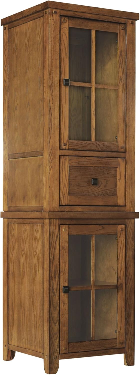 Bell'O Display Upper Storage, Premium Oak Kitchen