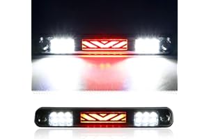 Tresound 3rd Third Brake Light for 1988-1999 Chevy/GMC C1500 C2500 K1500 K2500 Silverado Blazer LED Cargo Lamp High Mount Sto
