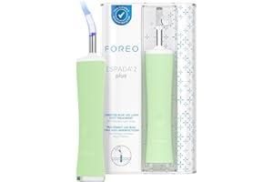 FOREO ESPADA 2 plus Precise Targeting - Skin Care Device for Blemish Treatment - Medical-grade Silicone - Scar & Spot Treatment for Face - Clear Skin – Pistachio