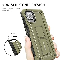 URBANITE Case for Samsung Galaxy A12 with Built-in