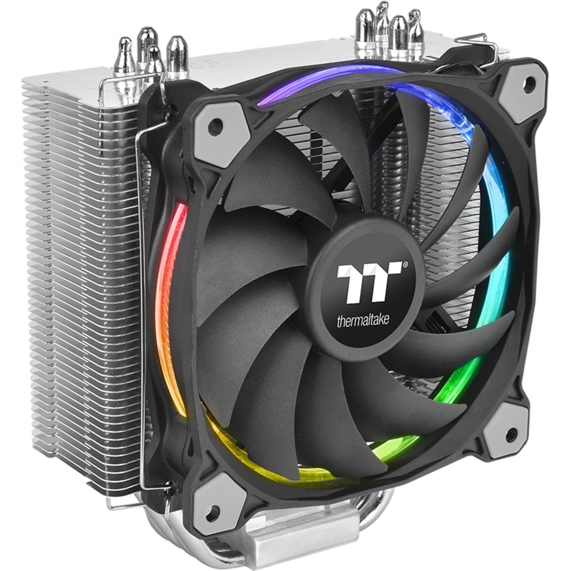 Thermaltake CL-P052-AL12SW-A Ventilateur Riing Plus 12 RGB Sync Edt - Black