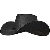 Underwraps Unisex Adult Costume Cowboy Hat with Decorative Studs, Black, One Size