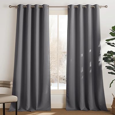 Cortinas Opacas Termicas Aislantes Frio y Calor para Salon