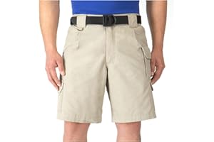 5.11 Tactical Men's 9-Inch Work Shorts, Cotton Canvas Fabric, Action Waistband, 7 Pockets, Style 73285