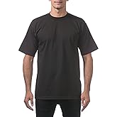 Pro Club Men's Heavyweight Cotton Short Sleeve Crew Neck T-Shirt