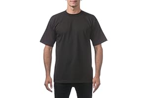 Pro Club Men's Heavyweight Cotton Short Sleeve Crew Neck T-Shirt