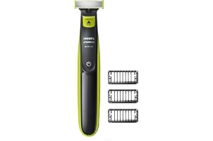 Philips Norelco OneBlade Hybrid Electric Trimmer and Shaver, Frustration Free Packaging, QP2520/90