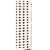 BONTANNY Red Light Therapy Full Body Panel, 480/630/660/810/830/850/1060nm 7 Wavelengths Blue Red Near Infrared Light Device with 300 Dual Chip Clinical Grade LEDs, Remote Control, Timer, BO-1500