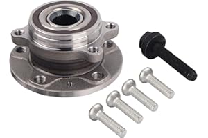 MACEL 513253 Wheel Bearing Hub Assembly Fit for Audi A3 Quattro Q3 TT 12-18 VW Beetle 09-17 CC 07-16 Eos 10-14 Golf 12-13 Golf R 10-14 GTI 05-18 Jetta Passat 08 R32 Rabbit Tiguan w/ABS