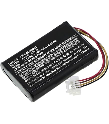 Vhbw 1x Batteria Compatibile Con Garmin Zumo 660LM, 650, 210 CE, 600