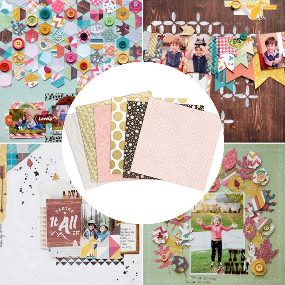 Carta Per Scrapbooking Natalizia - 24 Fogli 6x6 Pollici, 12 Disegni Vintage Per Biglietti E Decorazioni DIY