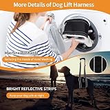 BRO Adjustable Dog Lifting Harness with Anti-slip Buckle Large (L) view 8
