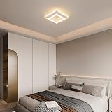 DELIPOP 30W LED Ceiling Light Square 3375LM 3000K White Fixture view 8