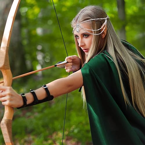 Jadive 5 Pcs Women Elf Renaissance Medieval Dress Traditional Irish Fairy  Viking Costume Elf Ear for Halloween Cosplay Party(Small,Green, Brown) in  Dubai - UAE | Whizz Costumes