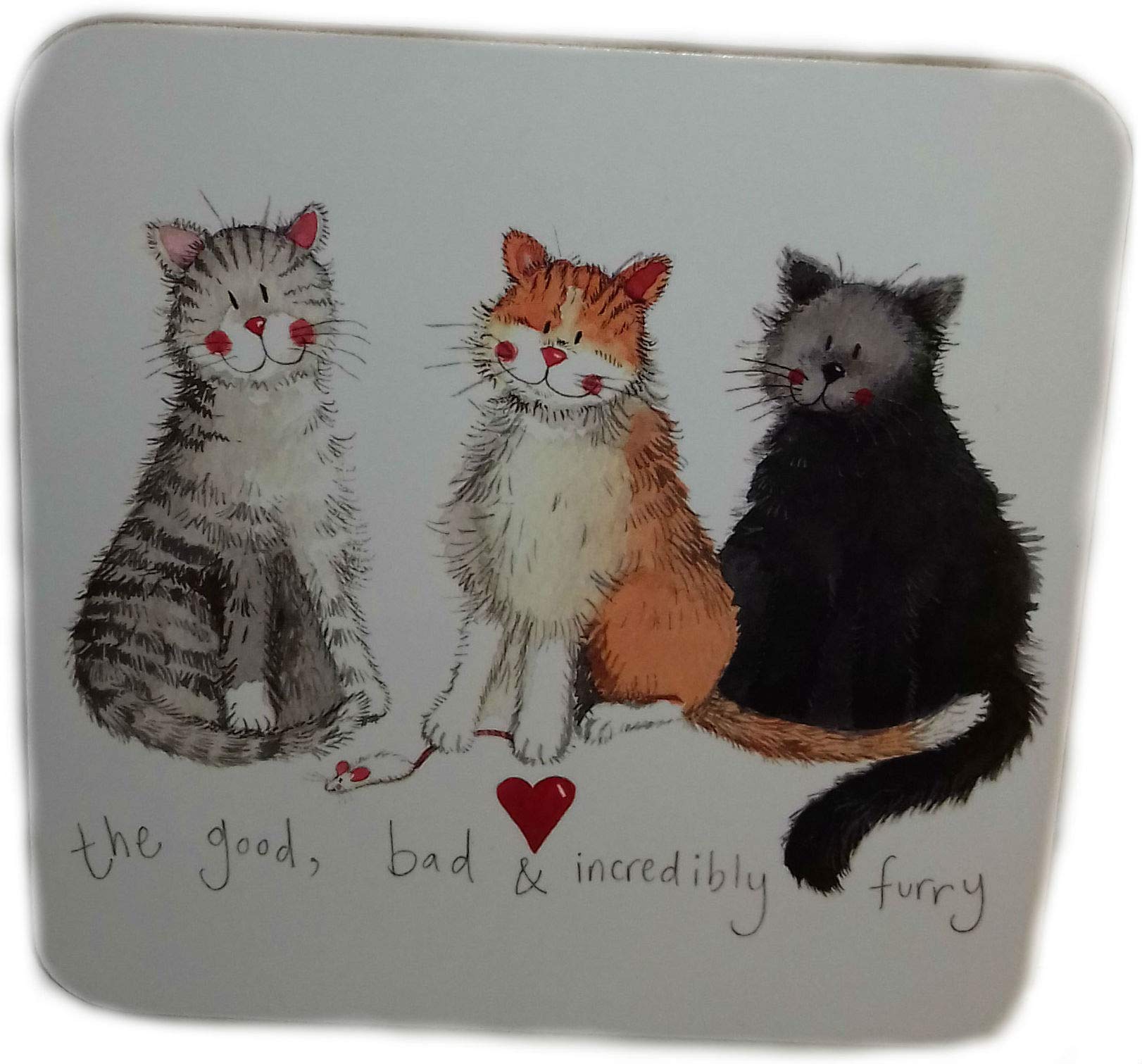 Alex Clark The Good, Bad & The Incredibly Furry Coaster