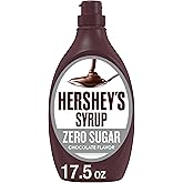 Hershey's Sugar Free Chocolate Syrup, 17.5 oz (Pack of 3)