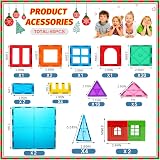 Kaysaitoy Oversize Magnetic Tiles 60PCS Magnetic Building Blocks for 3+ view 6