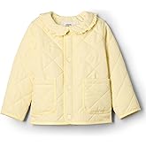 Amazon Essentials x Sofia Grainge Toddler and Baby Girls' Midweight Field Jacket with Ruffle