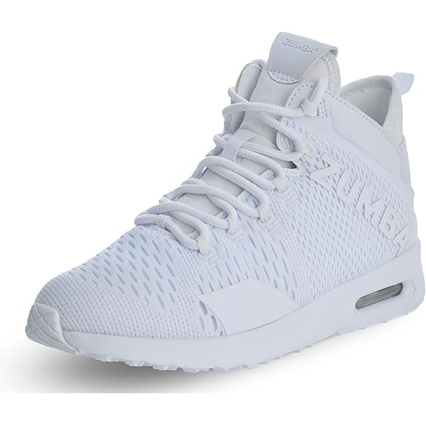 ZUMBA AIR STOMP REMIXⅡ-WHITE Zumba Air Stomp Remix II - Experience Comfort and Support