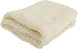 GRTLPOK Supersoft Waffle Blanket 75 x 90 cm Pink Baby Boys Girls view 2