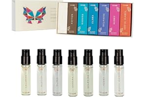 DefineMe Mini Perfume Gift Set, Pack of 7 Scents, Natural Perfume Mists for Women, Petite Discovery Kit