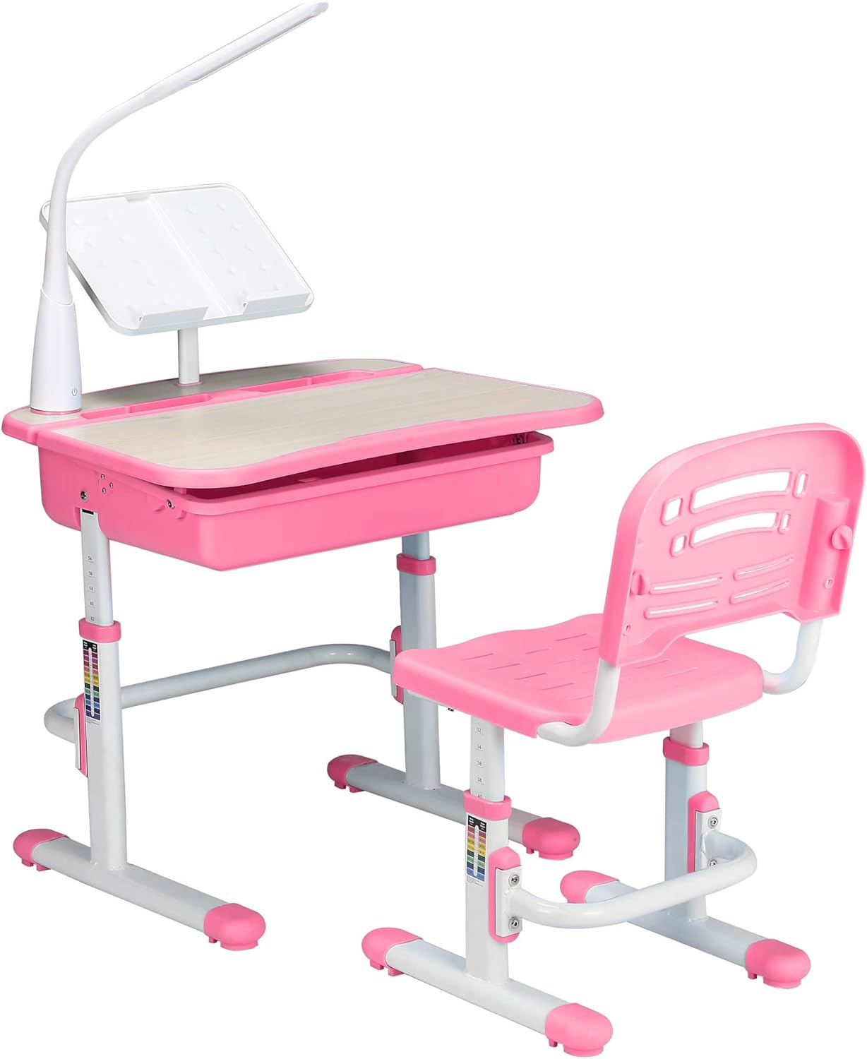 Super Saturday Children Study Desk Height Adjustable Kids ... on {keyword}