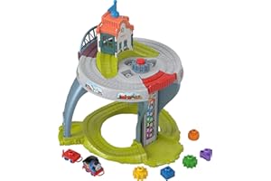 Thomas & Friends Toddler Toy My First Train Table with Track, Cargo Stacking & Fine Motor Activities for Kids Ages 18+ Months