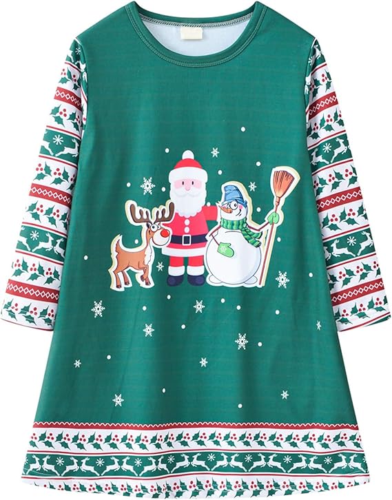 Amazon クリスマス 衣装 キッズ ワンピース ドレス 子供服 チュニック ベビ 女の子 ガールズドレス お嬢様 プリンセスドレス 赤ちゃん パーテイーワンピース ジャンパースカート 幼児 ロンt サンタ服 ルームウェア パジャマ 長袖 歩行服 ワンピース チュニック 通販