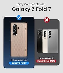 for Samsung Galaxy Z Fold 7 Case with Front Glass
