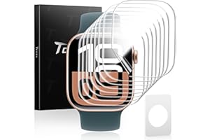 TOCOL 8 Pack Screen Protector for Apple Watch Series 11/10 46mm,[HD Clear] [Scratch Resistant] [Bubble Free] [Easy Installation] Ultra-thin TPU Flexible Soft Film 46mm,Clear