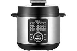 CUCKOO Pressure Cooker 10 Menu Options: Steamer, Slow Cook, Sauté, Porridge, & More, User-Friendly LED Display, Stainless Ste