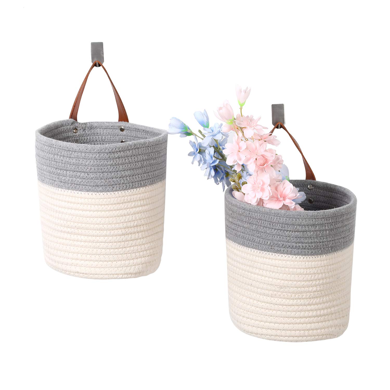 hanging baskets for toys