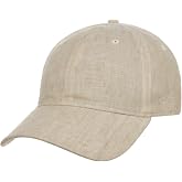 Stetson Sydell Baseball Cap Linen UV Protection Lightweight Strapback Unisex Summer Winter