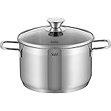 Silit Nobile Kochtopf, hoch 20cm, Glasdeckel, Fleischtopf