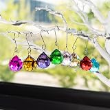 HDCRYSTALGIFTS 15pcs 30mm Crystal Ball Prism Sun Catchers Rainbow Maker view 4