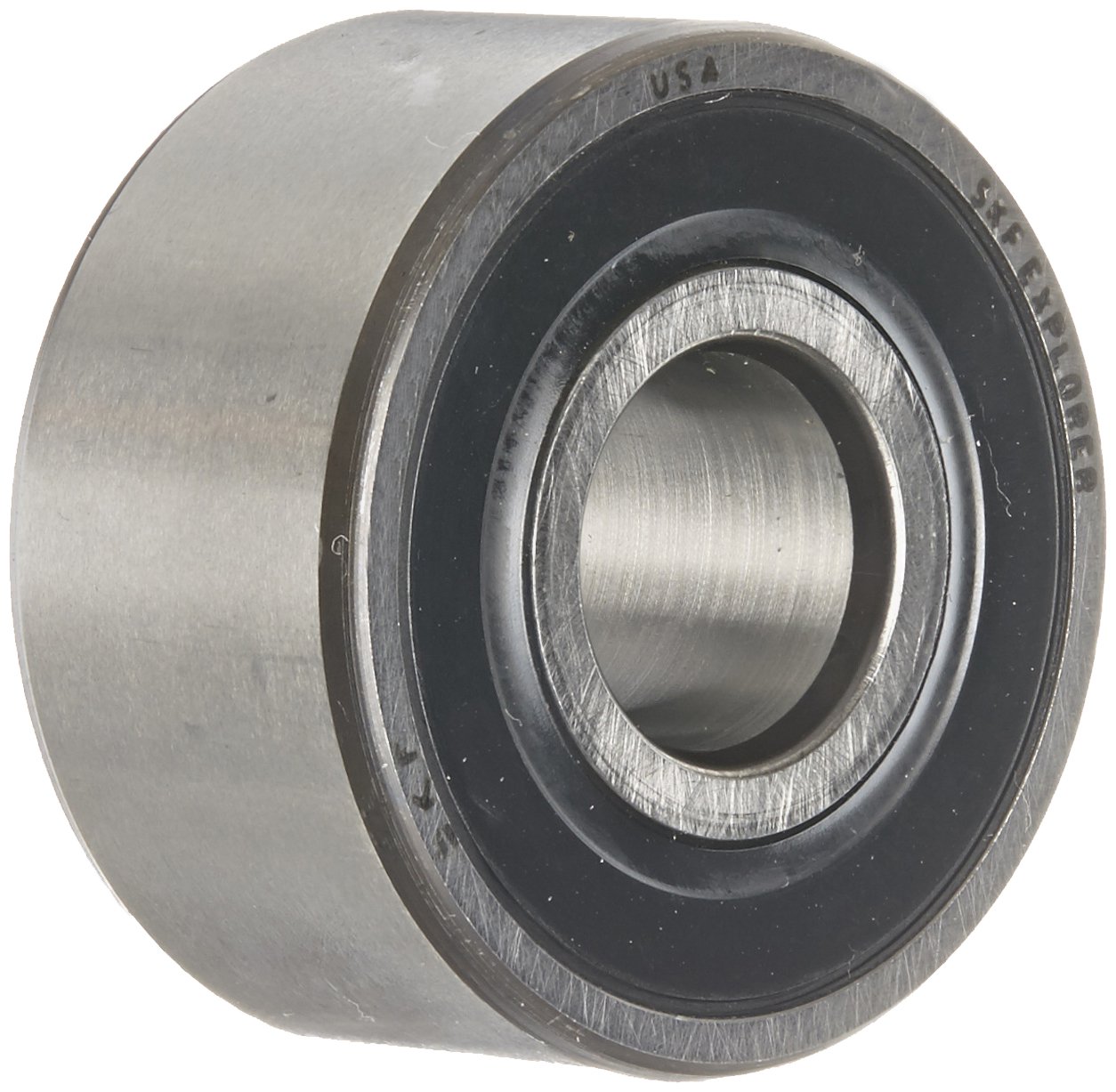 SKF 3201 A-2RS1TN9/MT33 Angular Contact Radial Ball Bearing, steel