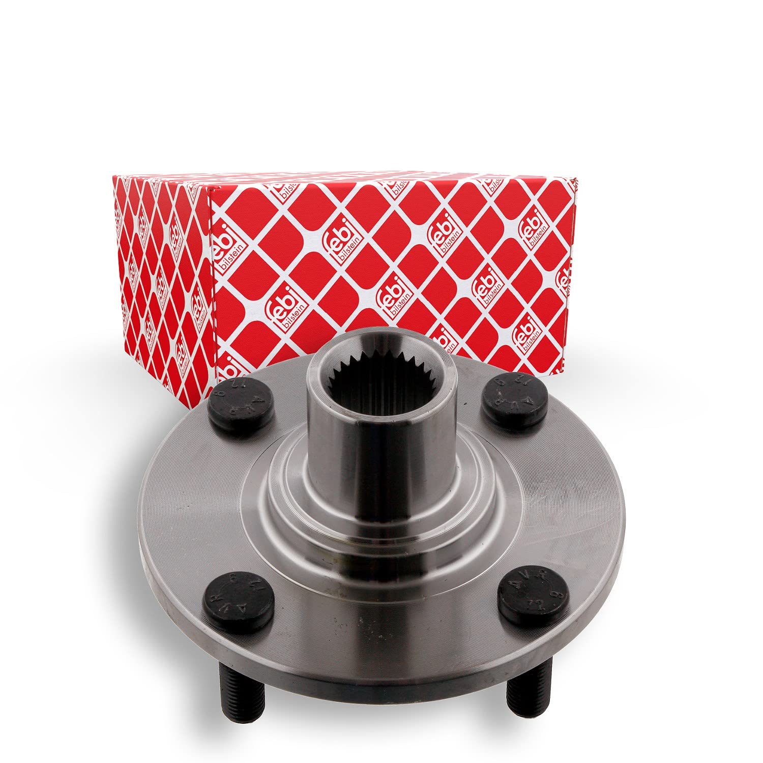febi bilstein 03991 Wheel Hub with wheel bolts, without wheel bearing, pack of one