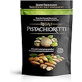 Piccola Cucina Regali Pistachioretti Italian Almond Macaroon Amaretti Cookies - Pistachio - 136 g - Gluten Free, Dairy Free