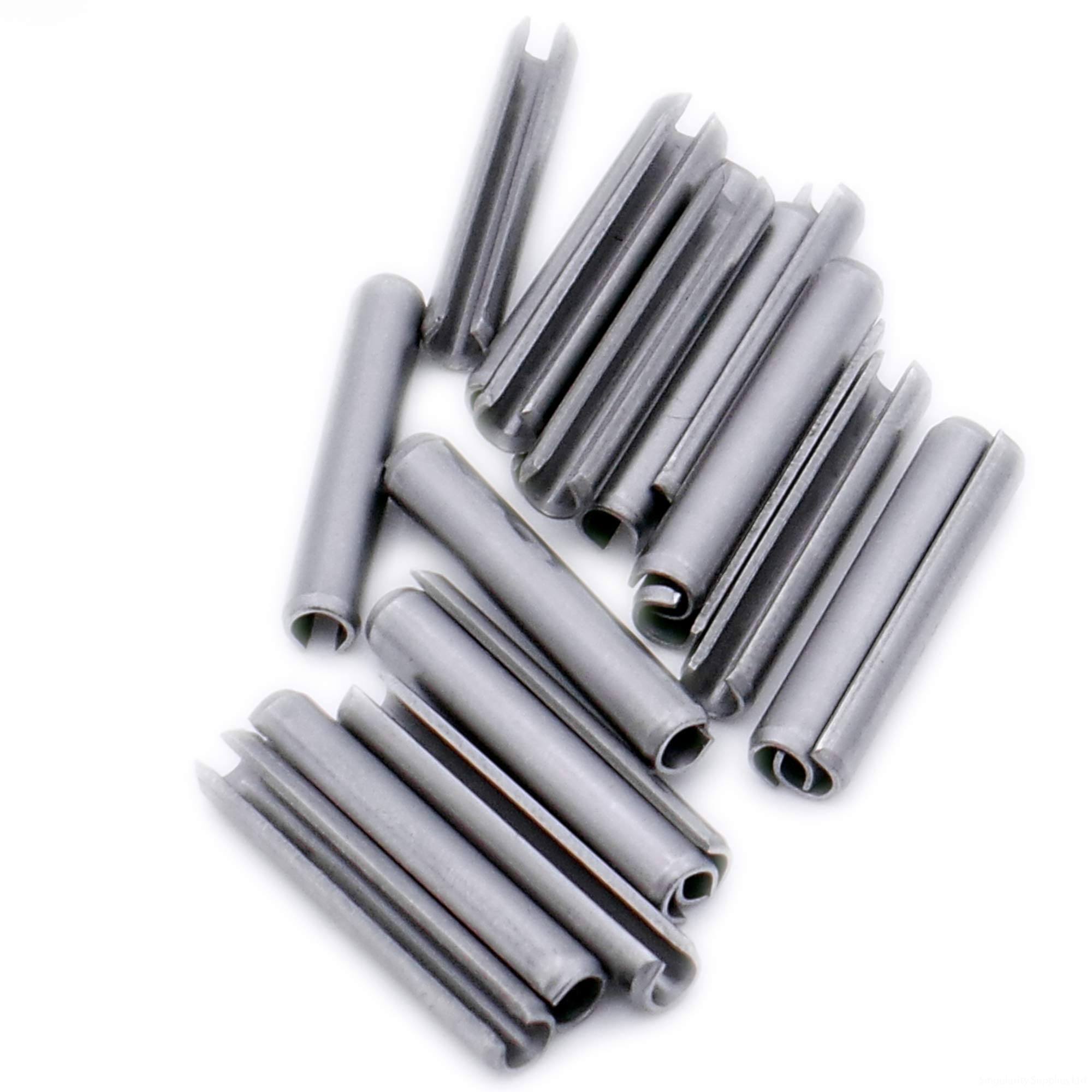 D2 (2mm x 4mm) Slotted Spring Pin (Heavy) - Stainless Steel (A1) (Pack of 20)