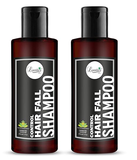 Buy Luster Hair Fall Control Shampoo Paraben Sulfate Free Pack
