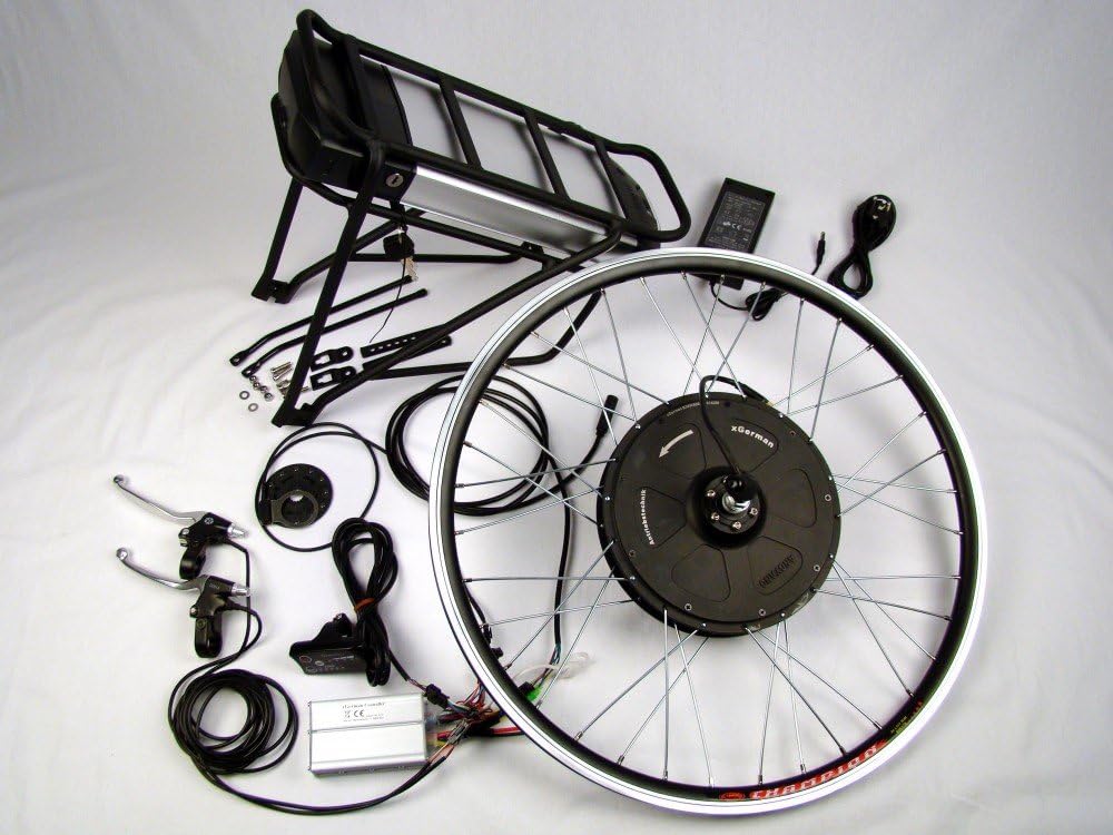xGerman Retrofit Kit 500 W/36 V, 26 'VR Drive with LED Display & 11Ah