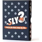 Sly3 - Ultimate Card Game of Speed &amp; Chaos, Perfect for Family Game Night | Simple Rules &amp; Easy to Learn, 72-Cards, 2-6 Players, Ages 7 &amp; Up, 15 Minutes Play Time, The Perfect Card Game for All Ages