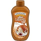 Smucker's Hot Caramel Flavored Topping, 15.5 Ounces (Pack of 6), Microwavable Squeeze Bottle