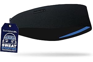 Hedwerx - Hydra2 Headbands for Women & Men | Sweat Diverting, Hair Bands for Athletes, Gym, Cycling & Fitness | Flatweave