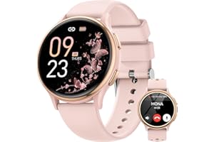 SANORUM Smart Watches for Women Men [400+Watch Faces/Calls/Female Health] Android Phones iPhone Compatible, 1.27" Fitness Watches for Women Fitness Tracker, Activity Trackers and Smart Watches, 70+Sport Modes