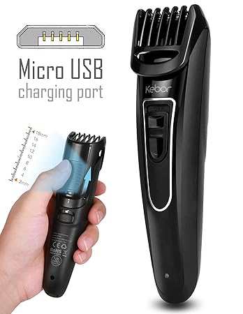 Amazon Com Beard Trimmer For Men Kebor Hair Grooming Kit